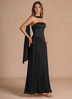 Vestido Negro Largo Tierney image4