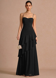 Robe Maxi Noir Celestia image3