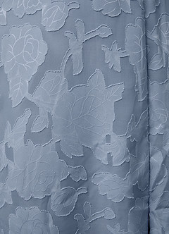 suknia Niebieski Pudrowy Midi Talia image5