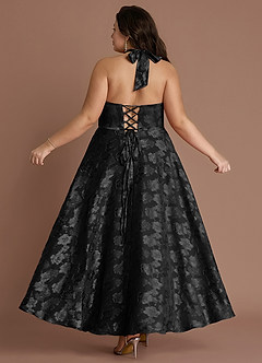 Robe Mi-Longue Noir Isabeau image8