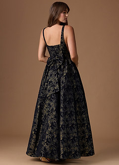 Bea Gilded Midnight Gown image2