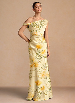 Robe Longue Sorbet Au Citron Soleil image1