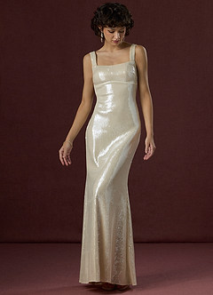 Eda Champagne Maxi Dress image4