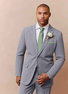 front Stretch Satin Pocket Square