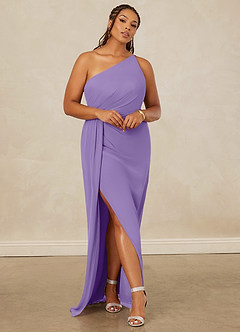 Christian Siriano Bridal for Azazie 1003 Bridesmaid Dresses Tahiti Sheath One Shoulder Chiffon Dress image8