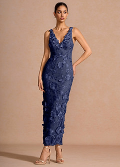 Cireth Dark Navy Maxi Dress image3