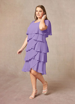 Azazie Rita Mother of the Bride Dresses Tahiti A-Line Scoop Beaded Chiffon Dress image8