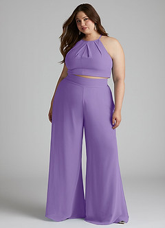 Azazie Kenzi Brautjungfernkleider Plissee Chiffon Overall/Jumpsuit Tahiti image8