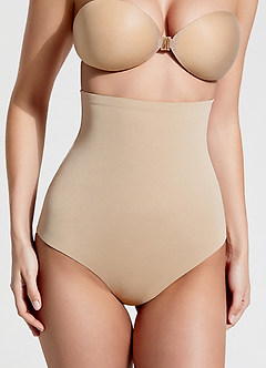 front Azazie String gainant taille haute sans coutures