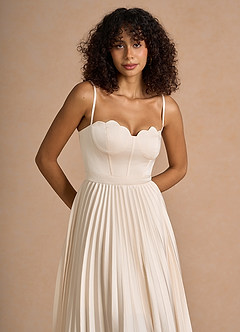 Amélie Cream Midi Dress image6