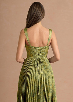 Robe Mi-Longue Mousse Marine Isonelle image5