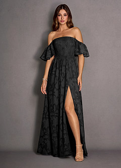 Kallista Black Maxi Dress image4