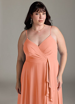 Azazie Akita Bridesmaid Dresses Sunset A-Line Chiffon Dress image9