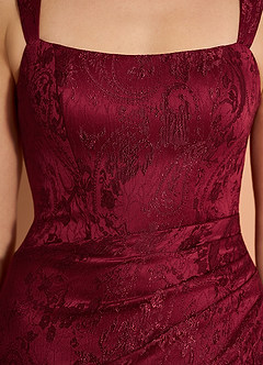 Keira Frambuesa Oscura Vestido midi image6