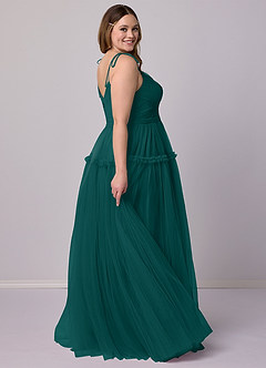 Barbie ♥ Azazie Bridesmaid Dresses A-Line Tulle Floor-Length Dress image8
