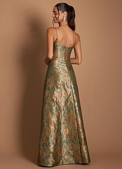 Dova Vintage Teal Maxi Dress image5