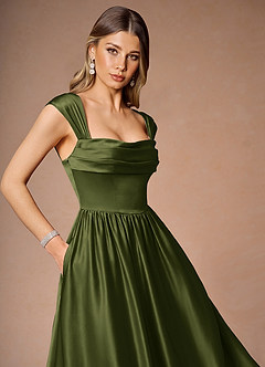 Dana Olive Midi Dress image5