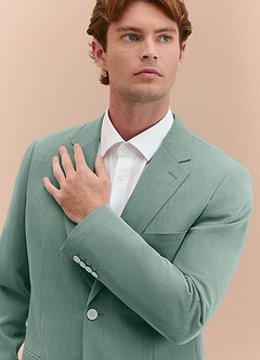 front William Matcha Comfort Blend Suit Jacket