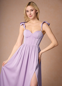 Ginevra Frosted Lilac Corset Dress image5