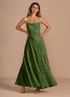 Irelia Olive Maxi Dress image4