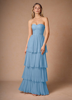 Isla Haze Blue Maxi Dress image3