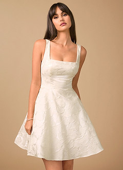 Effie French White Mini Dress image4