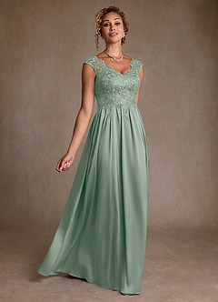 Azazie Amethyst Abiti per la Madre della Sposa Abito A-Line in Pizzo Agave image3