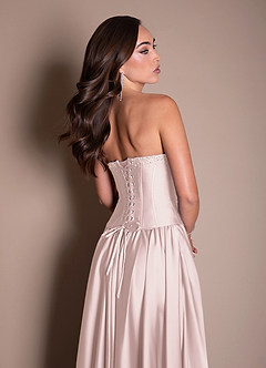 Carina Pudrowy Róż Sukienka dwuczęściowa image4