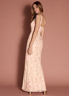 Beverly Maxi Klänning Blush Multi image8