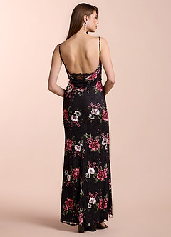 Jordyn Black Multi Maxi Dress image2