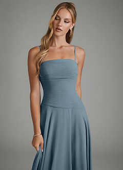 Azazie Layla Bridesmaid Dresses Twilight A-Line Strapless Chiffon Dress image5
