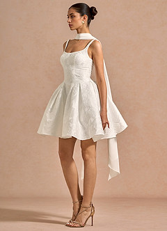 Esmarie Ivory White Mini Dress image5