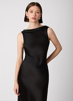 Vestido Negro Largo Alexisrose image5