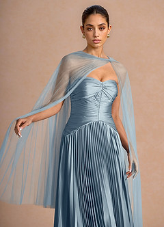 vestido Maxi Pó Azul Adalina image7