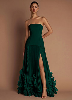Vestido Verde Bosque Largo Marnie image3