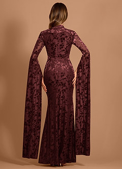 Quincy Navy Vestido largo image2