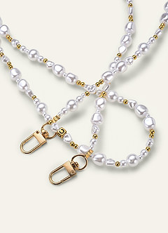 front Parel tashangertje, elegant gelaagd ontwerp, telefoonketting