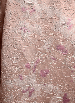 Azazie Lacey Suknie dla Matki Panny Młodej Linia A Zza ramienia Żakard kwiatowy Długość podłogi Sukienka image8