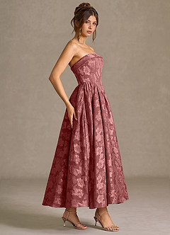 Mila Vintage Rose Midi Dress image6