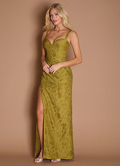Vestido Honey Bronze Largo Donna image5