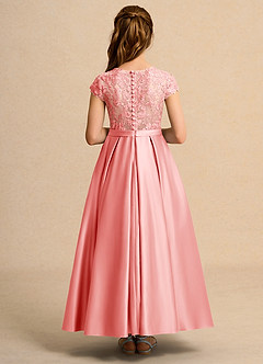 Azazie Bunny Junior Formal Flower Girl Klänningar Klä Balklänning i Spets image2