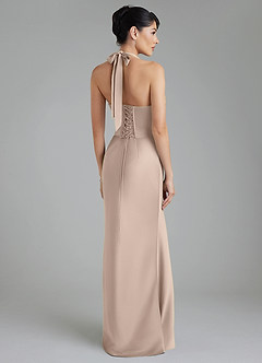 Azazie Torrance Bridesmaid Dresses English Rose Mermaid Corset Stretch Satin Dress image8