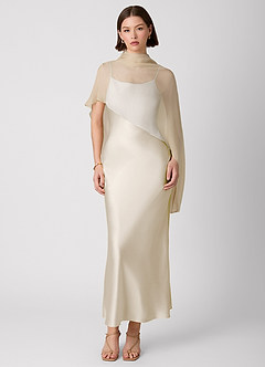 vestido Maxi Alabastro Branco Crystle image5