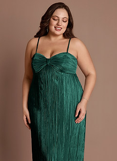 Vestido Verde Esmeralda Largo Nephele image11