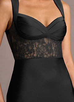 Vestido Negro Largo Ava image6