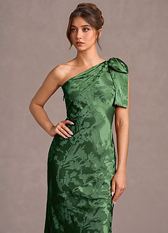 Vestido Verde Cazador Largo Queniva image5