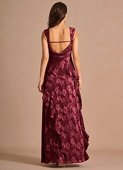Sloane Wine Maxi Dress image2