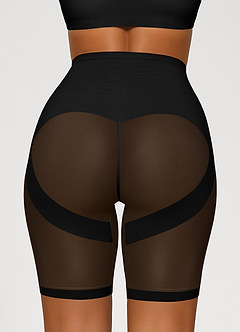 front Wide X-Shaped Tummy Control Ultra-Thin Shapewear Shorts