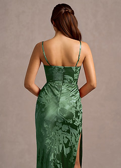 Maxi jurk Automne Jager Groen image7