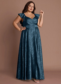 Leilani Navy Black Maxi Dress image10